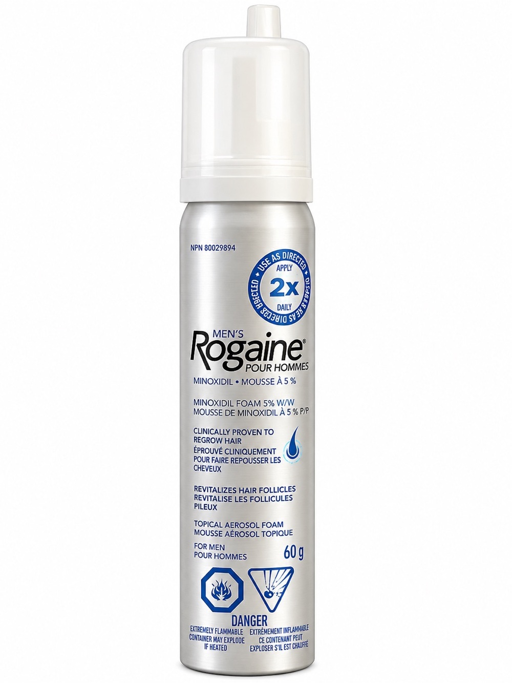 Men’s Hair Growth Treatment Foam 5% - Blue
